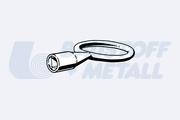 Ключ за ревизионна клапа метален RUG 7 мм, 1 бр