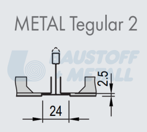 Метален таван метално пано Армстронг 600/600 Tegular 2, перфорирано Rd1522, цвят RAL 9010, пано 1 брой