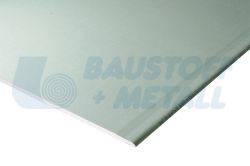 Гипскартон за звукоизолация влагоустойчив Кнауф Sonicboard DH2 GKBI, кант АК, 12.5 мм, 2000/1200, лист 2.4 м²