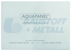 Циментова плоскост Кнауф Аквапанел Indoor 12.5/2000/1200 мм, лист 2.40 м²