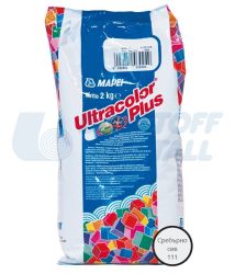 Фугираща смес Mapei Ultracolor Plus 111 сребърно сив, пакет 2 кг