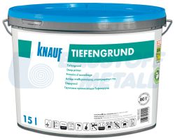 Грунд дълбокопроникващ Кнауф Tiefengrund, кофа 15 кг