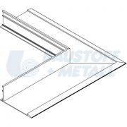 Ъгъл външен Армстронг за L- профил, 1 бр