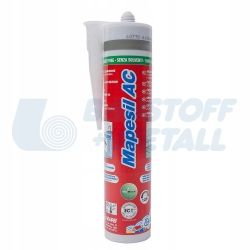 Силиконов уплътнител Mapei Mapesil AC 112 medium grey / светло сив, 310 мл
