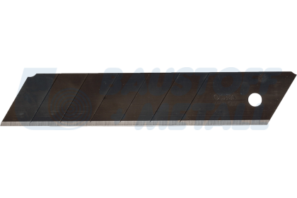 Нож макетен с черно острие 25 мм OLFA - 5 бр.