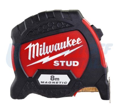 Противоударна магнитна ролетка Milwaukee STUD GEN2 8, 8 м, 33 мм