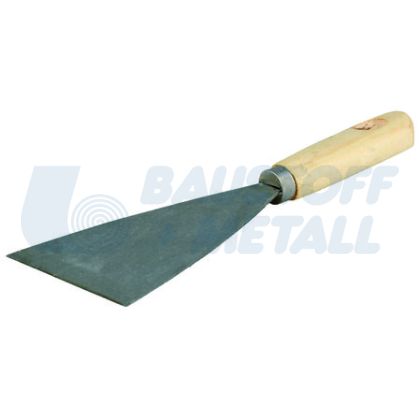 Шпакла с дървена дръжка 40 мм