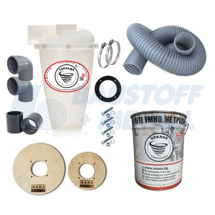 Комплект центробежен прахоуловител Торнадо T6