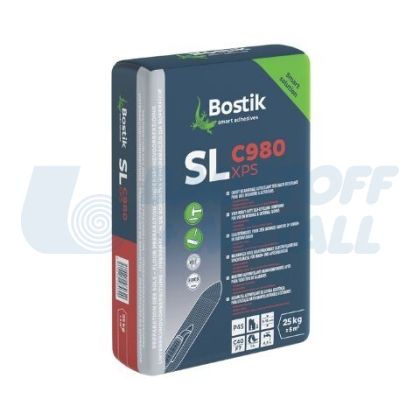 Саморазливна замазка Bostik SL C980 XPS 3-15 мм, торба 25 кг