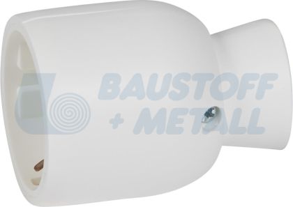 Куплунг бял 2P+Т 16A 250V Legrand