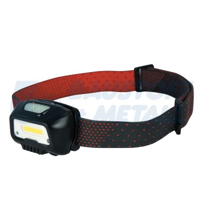 Челник за глава LED 5W 350lm 3 часа работен режим с USB батерия Li-ion 3,7V 800mAh с PIR ключ Commel