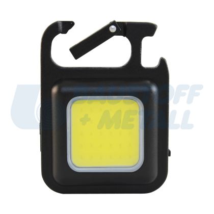 Работна лампа Mini 5W 500lm с USB батерия Li-ion 3,7V 500mAh с карабинер и магнитен държач IP44 Commel