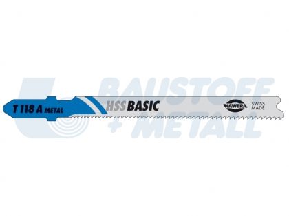 Нож за зеге HSS-Basic T118A 240527 за метал, 5 броя