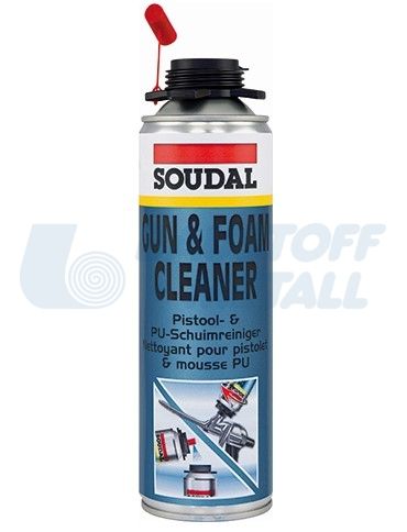 Чистител за почистване на полиуретан Soudal Gun & Foam Cleaner 500 мл
