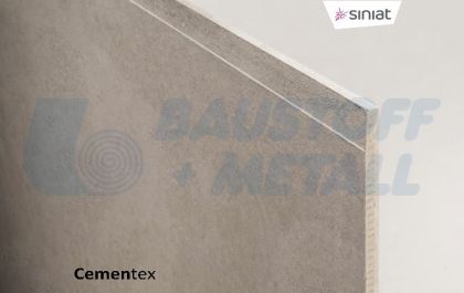 Фиброциментови плоскости Siniat Cementex 2400/1200/12 мм за вътрешно и външно приложение