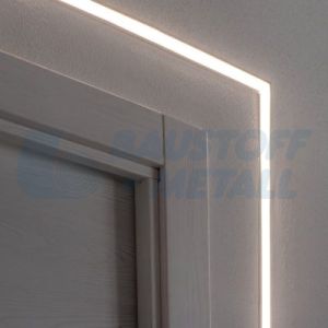 Профил гъвкав алуминиев за LED лента дължина 2 м