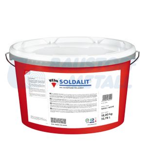 Екологична неорганична боя за външно приложение Keim Soldalit черна 9008, кофа 2.5 кг