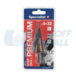  Стъпаловидно свредло Ø4-32 SPECIALIST, 1 брой
