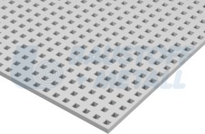 Кнауф Cleaneo Akustik квадратна перфорация 12/25 Q, размери 1200/2000мм, черен воал, кант UFF, лист 2.4 м²