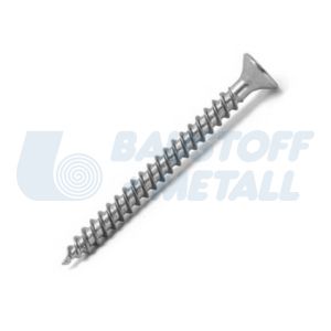 Винт за дърво бял Zn 5x90, кутия 200 бр