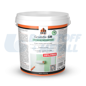 Грунд за гипскартон DCP Grundix GB 1.2 кг