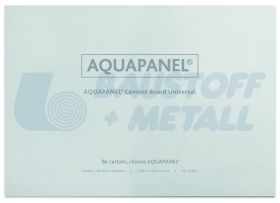 Циментова плоскост Аквапанел Universal за вътрешно и външно приложение 8 мм, 2400/1200 мм, лист 2.88 м²