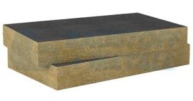 Каменна вата Рокул Fixrock 35 кг/м³ черен воал, 1000/600 мм, 100 мм, пакет 3.6 м²