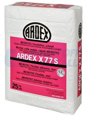 Лепило за керамика Ардекс X 77 S, торба 25 кг