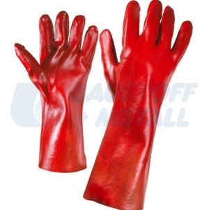 Ръкавици PVC червени 35 см Redstart 6035