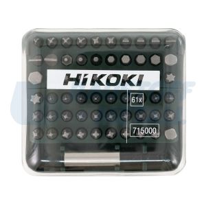 Комплект накрайници Hitachi Hikoki 61 части