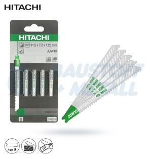Нож за прободен трион, за дърво JUW10 - 5 бр. Hitachi Hikoki