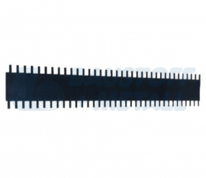 Резервен нож за ракел за саморазливна замазка 56 см назъбване R2 l'outil parfait пакет 10 бр